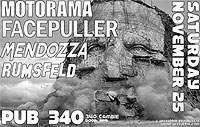 facepuller @ pub 340  11/25/2006 poster by grrrabbit - mm